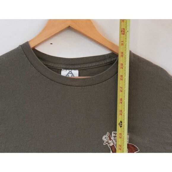 Hawaiian Lifestyle Men's Green Longsleeve T-Shirt Size L - Picture 5 of 6